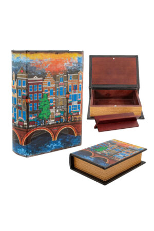 Livro de madeira - Amsterdam