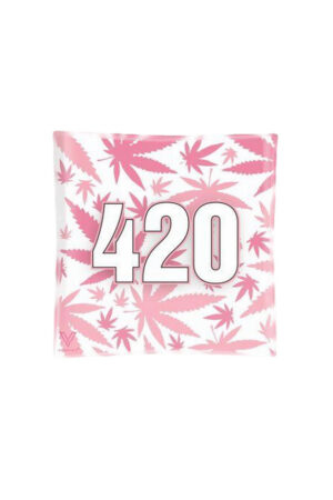 Cinzeiro de vidro - 420 Rosa