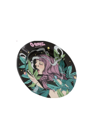 Cinzeiro redondo G-rollz fada black