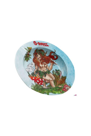 Cinzeiro redondo G-rollz fada blue