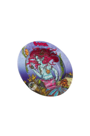 Cinzeiro redondo G-rollz sereia purple