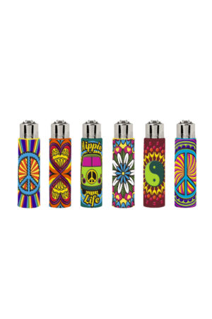 Isqueiro Clipper com capa - Hippie