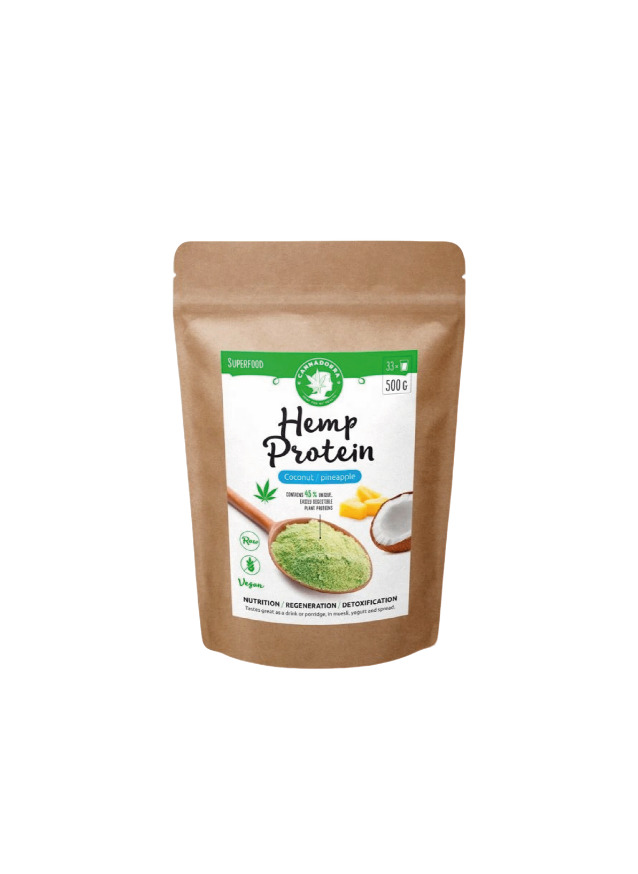 Proteina de canhamo 500g - Coco e Ananas