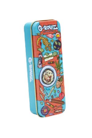 Caixa metalica pq. Elfa Blue