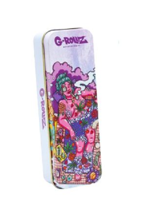 Caixa metalica pq. Garden Purple