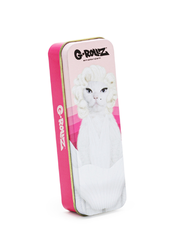 Caixa metalica pq. Marilyn Cat