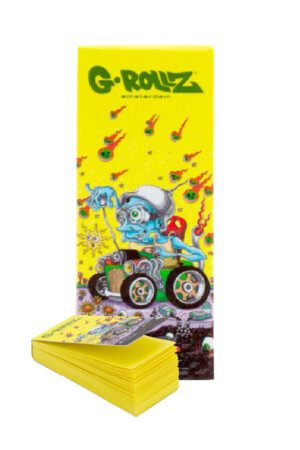 Filtros de cartão x50 Hotrod Guy amarelo