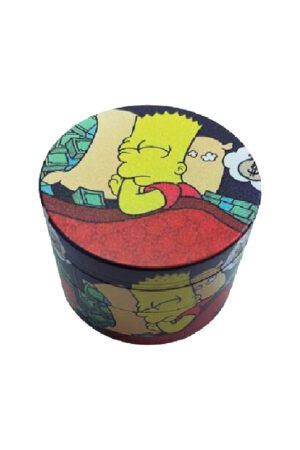 Grinder metal 50mm 4P Bart Simpson Sleep