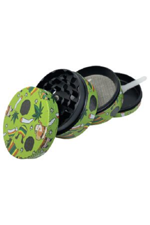 Grinder metal 50mm 4P Folhas Pai Natal