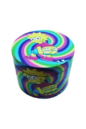 Grinder metal 50mm 4P Lisa Simpson