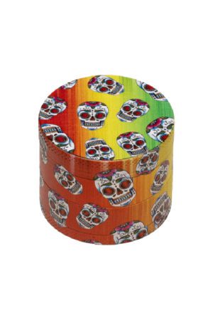 Grinder metal 50mm 4P Rasta Multi Caveiras