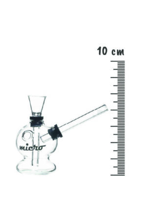 Bongo de vidro micro 10cm - pequeno