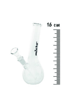 Bongo de vidro micro 16cm - médio