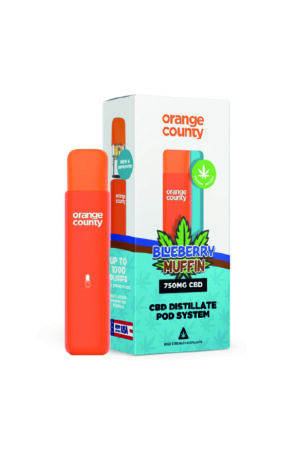 Vap 750mg CBD Blueberry Muffin